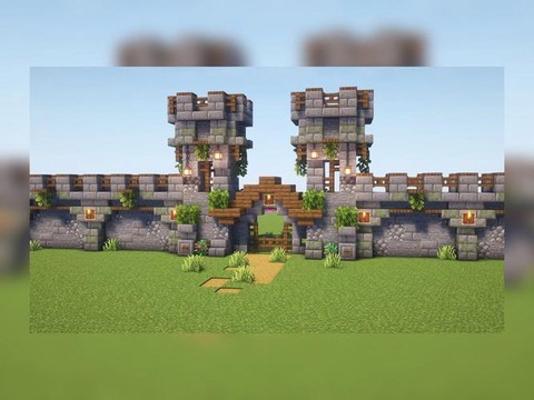 我的世界石头门怎么做